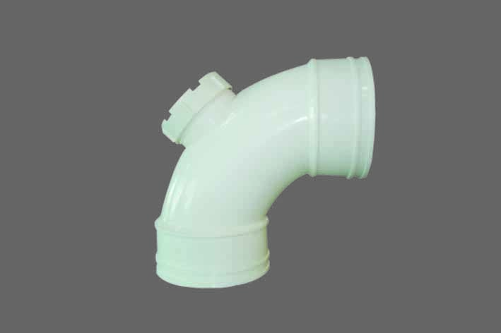 大弧度彎頭(帶檢)